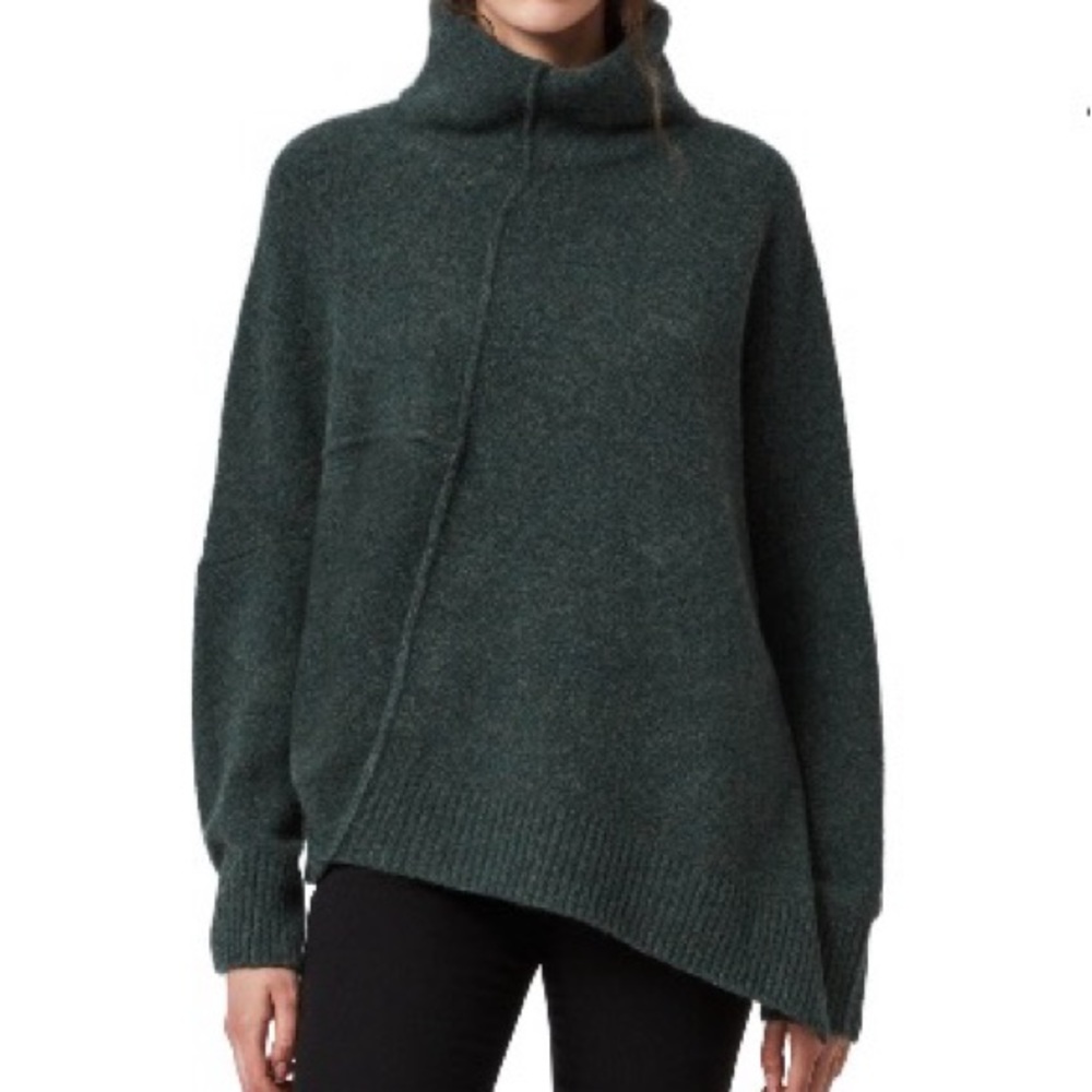 All Saints roll neck sweater